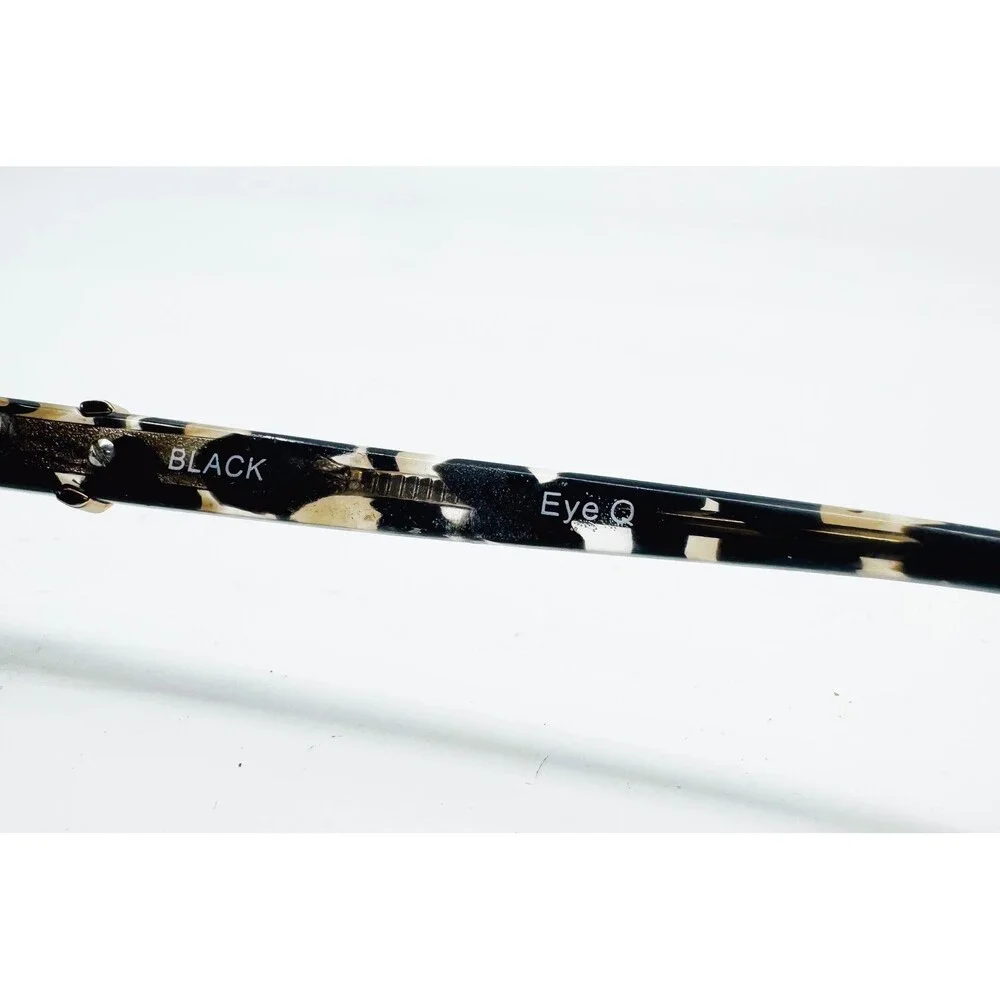 Eye Q Eyeglasses Womens Black Cat Eye MP100 135 Frames 38588
